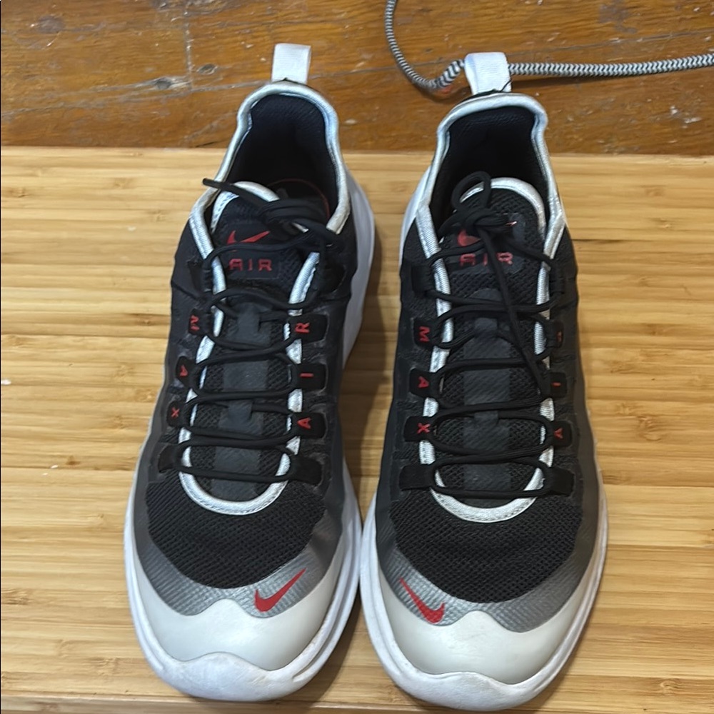 Nike Air Black and Silver Sneakers
